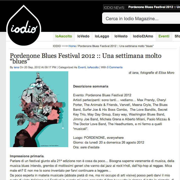 Pordenone Blues Festival 2012 :: Una settimana molto “blues”